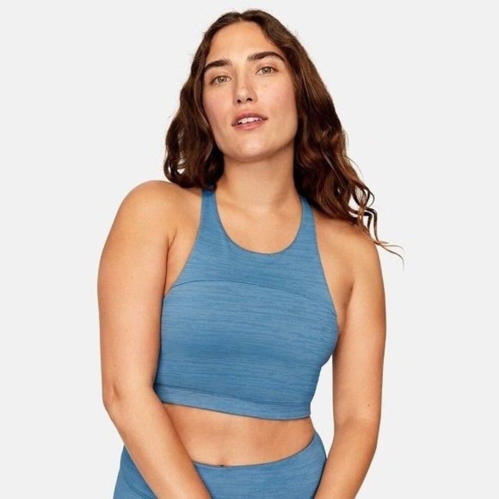Outdoor Voices Move Free Crop Top Sports Bra